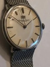 IWC Schaffhausen Manual Winding 34mm Mesh Band 4