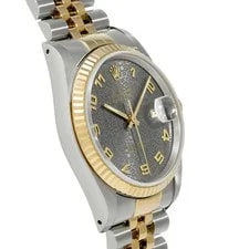 Rolex Datejust 16233 Black Case Size 36 X 36 Mm 3