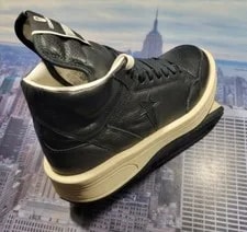 Converse X Rick Owens TurboWpn Weapon Mid Top Size 5 Or 6.5 172342c 2