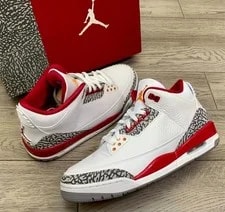 Air Jordan — NEW Air Jordan 3 Retro Cardinal CT8532-126 — Sneaker — resale