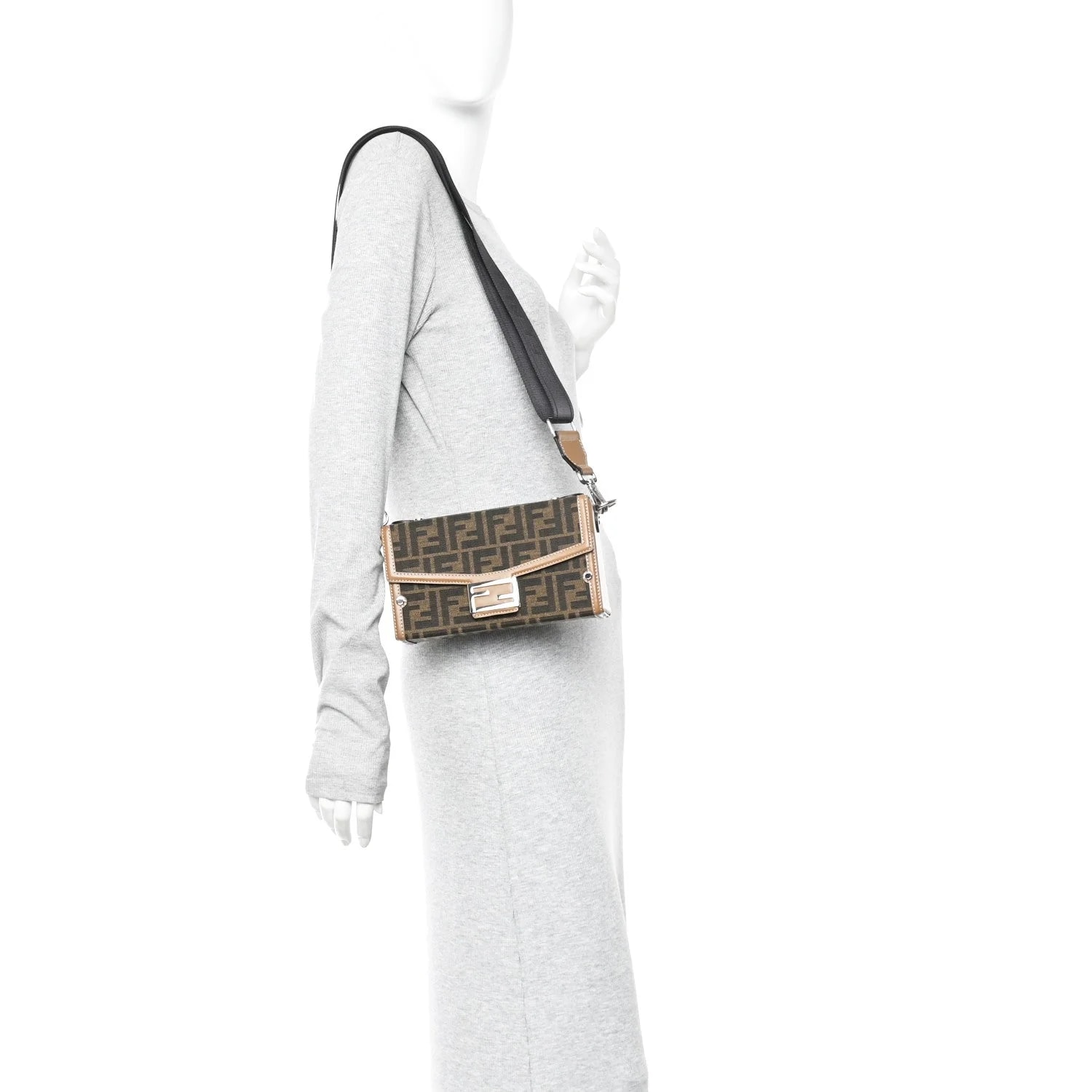 Recycled Fabric Vitello King 1974 Baguette Soft Trunk Moro 2