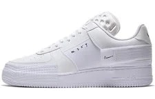 Nike — [CQ2344-101] -- Nike Air Force 1 Type 皮革 舒适百搭 防滑轻便 低帮 板鞋 男女同款 纯白 — Sneaker — resale