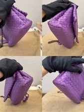 Bottega Veneta Olimpia Small Intreccio Crossbody US Ship 3