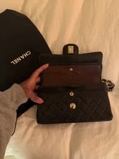 p91 Chanel Authentic Classic Double Flap 9" Chain 4