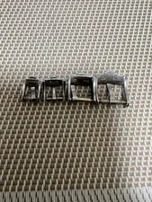 Omega Antique Buckle Set 4 Silver Stainless Steel 6-12mm 2