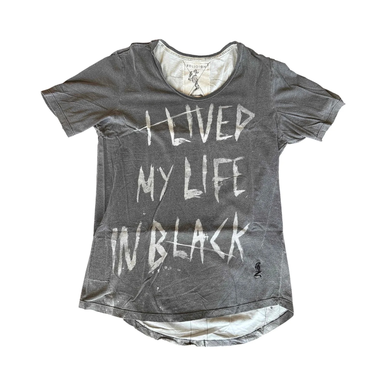 Religion Clothing - "I Lived My Life in " Graphic Tee — streetwear — resale