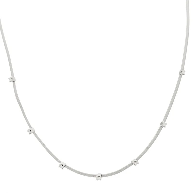 Marco Bicego — 18K White Gold Masai Seven Station — Jewelry — resale