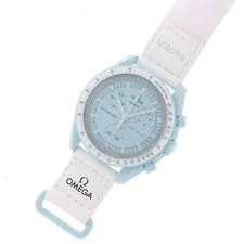 Swatch Omega Moonswatch Mission TO Uranus SO33L100 Nylon Bio Ceramic Quart 2