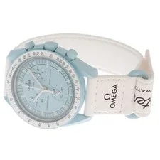 Swatch Omega Moonswatch Mission TO Uranus SO33L100 Nylon Bio Ceramic Quart 3