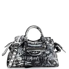 Balenciaga — Balenciaga Neo Cagole Graffiti City Medium — Handbag — resale
