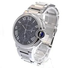 Cartier — Cartier Ballon Bleu Chrono XL W6920077 44mm SS Black #C17883 — Watch — resale