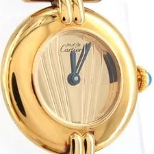 Cartier Must de SM GP Quartz From Japan 4