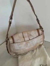 Excellent Christian Dior Gaucho Metallic Saddle RRP$5990 4