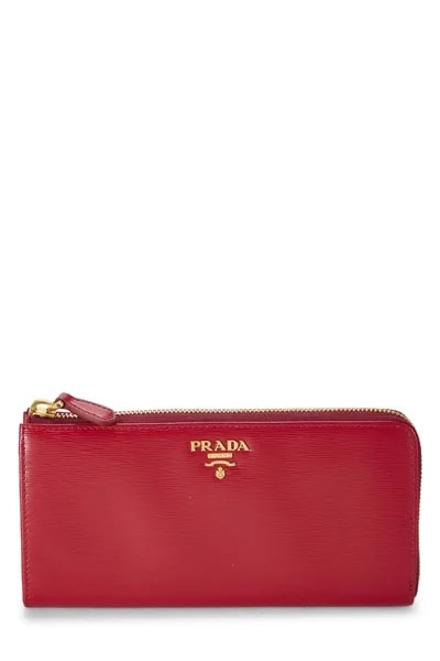 Prada — Vitello Move Continental Wallet — Accessory — resale
