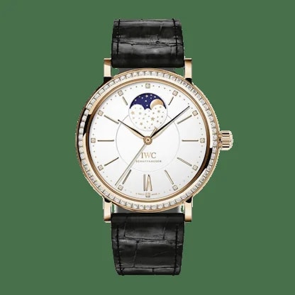 IWC Schaffhausen — IWC Schaffhausen Portofino Moon Phase Automatic 37 18K Rose Gold — Watch — resale