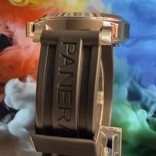 Panerai Luminor PAM00777 Box, Unworn Black Rubber Strap + 2 Straps 4