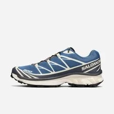 Salomon XT-6 Dark Almond Milk Asphalt Shoes M 8.5, W 9.5 Trail Gorpcore 3