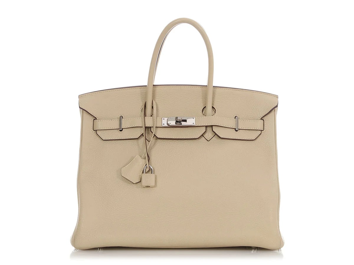 Hermès — Hermès Clémence Birkin 35 — Handbag — resale