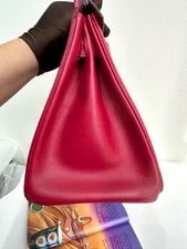 Hermes Birkin 30 Vif 53 Tadelakt Hardware GHW D Stamp Auth 4