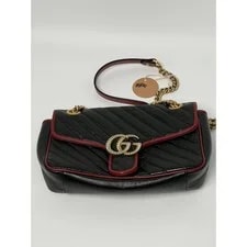 Gucci — Gucci Marmont Matelassé Chain Crossbody P005GG — Handbag — resale