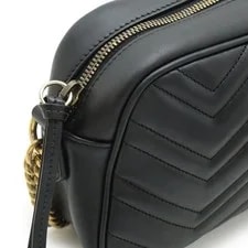 Gucci GG Marmont Pochette Chain Quilted Hardware 4