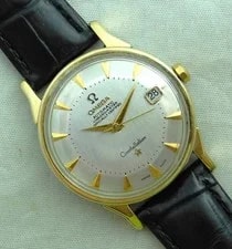 Omega Constellation Pie Pan 2 Tone Date 168.005 1961 34mm 2