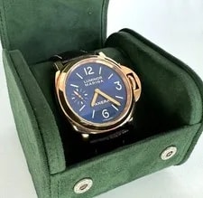Panerai Luminor Marina 8 Days 511 Rose Gold (PAM511 / PAM00511) Blue Dial 4