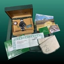 1998 Papers Rolex Submariner 16610LN 40mm Steel Oyster Bracelet Black Bezel 3