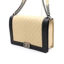Chanel Boy Lamb Medium Flap Chain 152892695 2