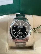 Rolex Explorer 39mm Stainless Steel 214270 MK2 Lume Dial 2