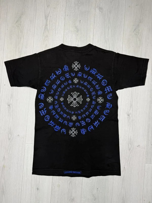 Chrome Hearts — Hearts Spiral Plus Cross T-Shirt — streetwear — resale