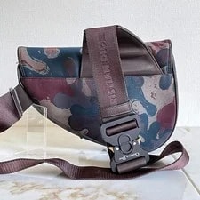 Christian Dior Camouflage Saddle Excellent From J 4