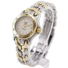 TAG Heuer S95.708 Cell Watches Silver/gold IvoryDial Stainless Steel Quart... 2