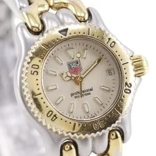 TAG Heuer S95.708 Cell Watches Silver/gold IvoryDial Stainless Steel Quart... 3