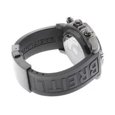 Breitling Chronomat 44 Raven MB0111 44mm Rubber Black #C3729 3