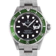 Rolex — Rolex Watches F Number Submarina Date FAT4 BIG Swiss 16610LV Stainless Steel — Watch — resale