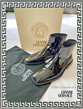 Versace — Gianni-Era Versace Boots — US 8 / IT 41— 1990s —Made in Italy — Sneaker — resale