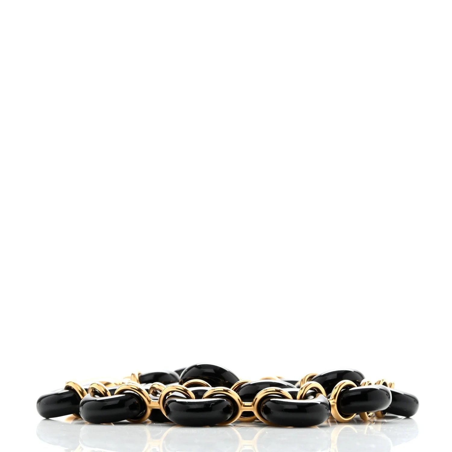 Acetate Pebble Donut Chain Shoulder Strap 2