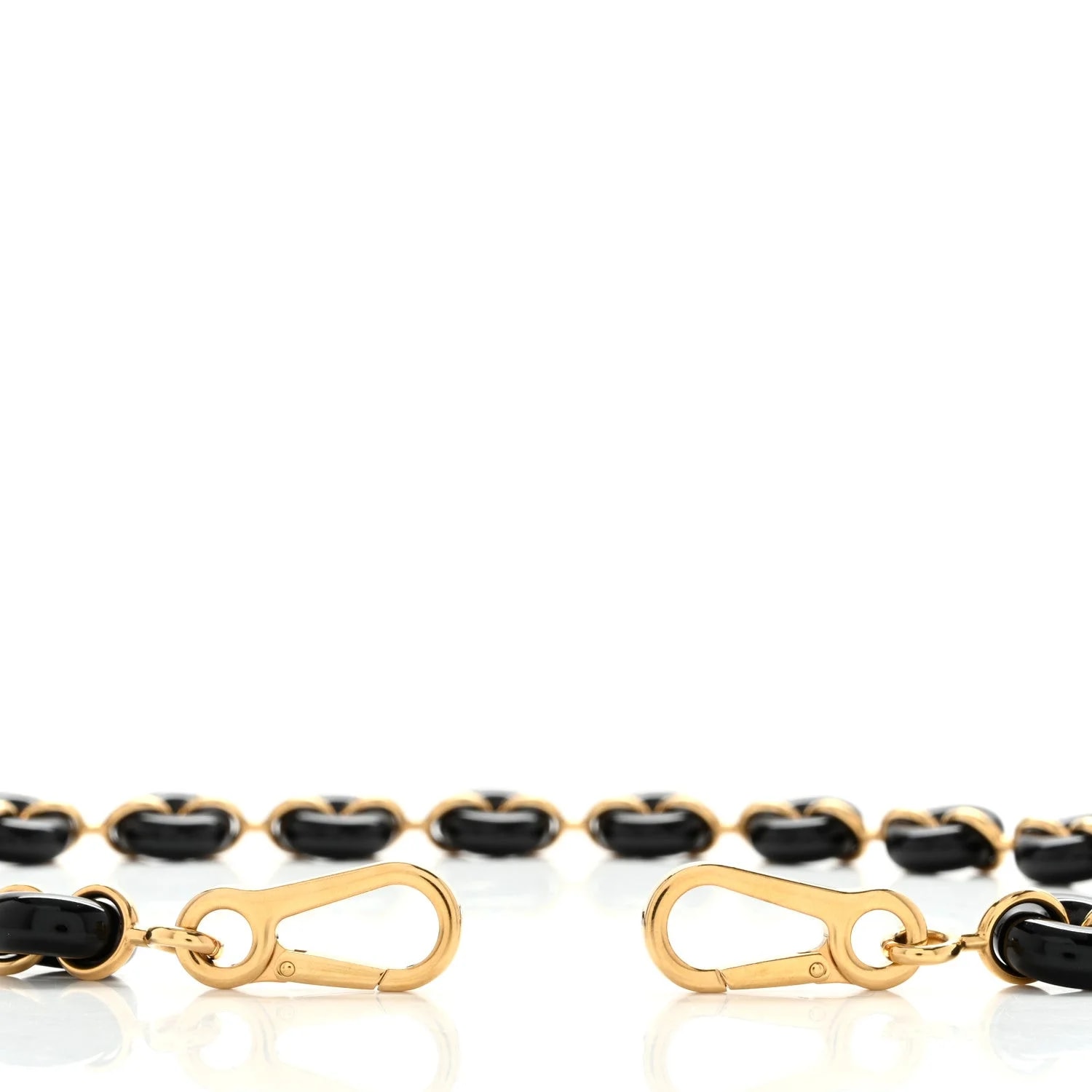 Acetate Pebble Donut Chain Shoulder Strap 3