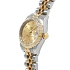 Rolex Datejust 179173G Champagne/diamond 743832 2