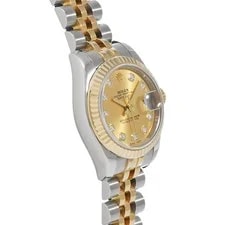 Rolex Datejust 179173G Champagne/diamond 743832 3
