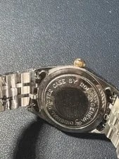 Tudor Prince Oyster Date Mother of Pearl Diamond Dial 10K Bezel Ring 36 Mm 4