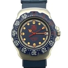TAG Heuer Formula 1 WA1210 35mm Quartz Navy Stainless Rubber