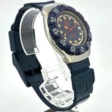 TAG Heuer Formula 1 WA1210 35mm Quartz Navy Stainless Rubber 3