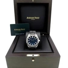 Audemars Piguet 15510ST Royal Oak With Blue Dial 2