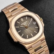 Patek Philippe Nautilus 5711/1R-001 Rose Gold Brown Dial 4