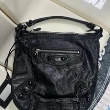 Authentic Balenciaga Giant City Motorcycle (A Condition) With 2