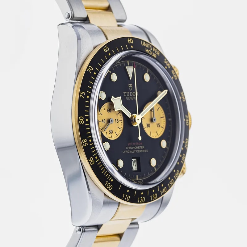 Tudor Heritage Black Bay Chronograph Steel &Amp; Gold 79363 4