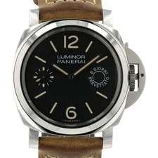 Panerai Luminor Marina 8 Days Black Dial Steel 44mm Manual Wind ’s PAM00590 2