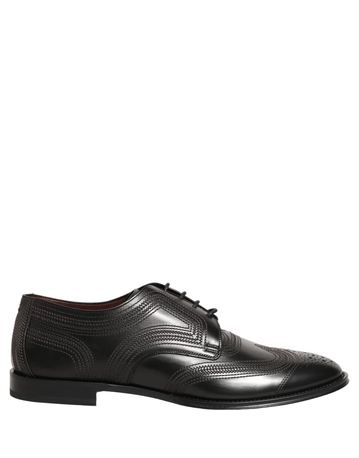 Dolce & Gabbana — Dolce & Gabbana Embroidered Derby Dress — Designer Shoe — resale